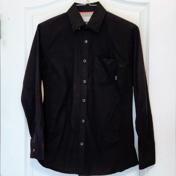 Five Four LS Shirt Black Small - Picture 1 of 3